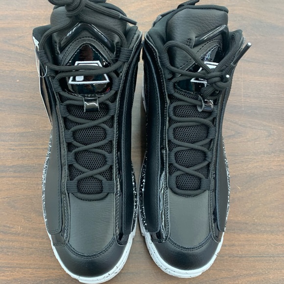 FILA Grant Hill 2 Oreo Black Grey White Basketball Shoes - Picture 3 of 8